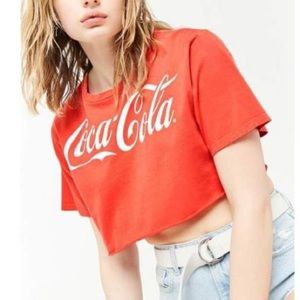 Coca-cola cropped t-shirt